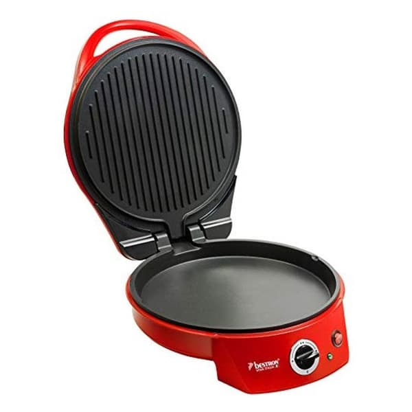 Pizzamaskin / Bordsgrill Bestron APZ400 1800 W röd
