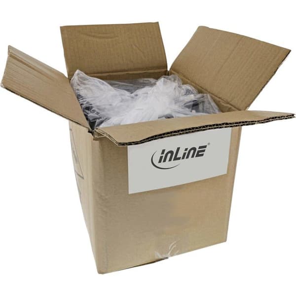 Inline strömkontakt - B-16632A - 35-pack bulk för kallapparatsförlängning - C13 till C14 - 2m ()