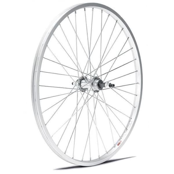 Gurpil aluminium bak MTB hjul - silver - 24" - Vuxen - Herr - Grå