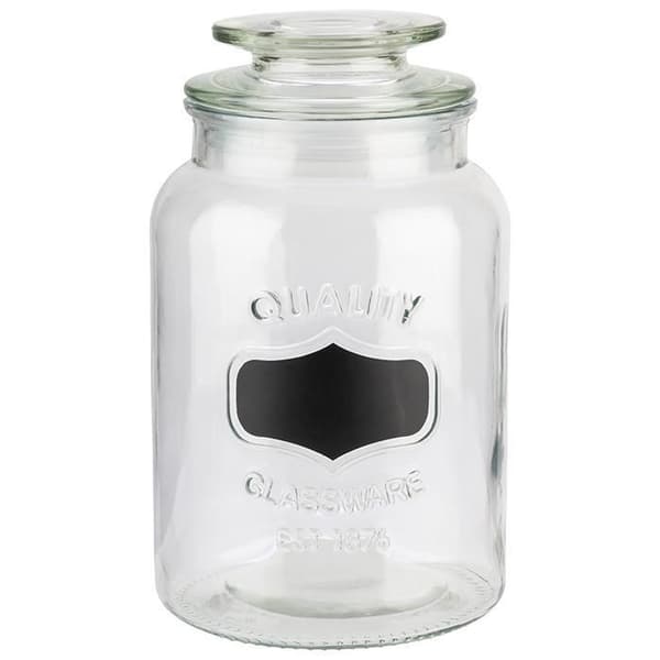 Förvaringsburk - APS - 82266 - Glas av hög kvalitet - Glaskåpa - 1,2 liter