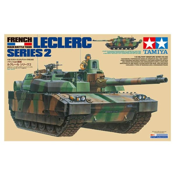 Maquette Char : Char Leclerc Serie 2