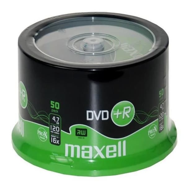 Maxell DVD+R x 50 - 4.7 Go - lagringsmedia