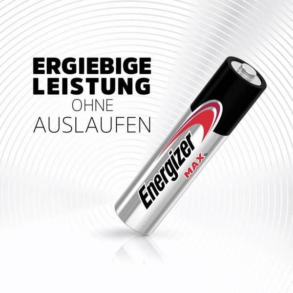 Batteri LR3 (AAA) alkaliska Energizer Max 1.5 V 6 st