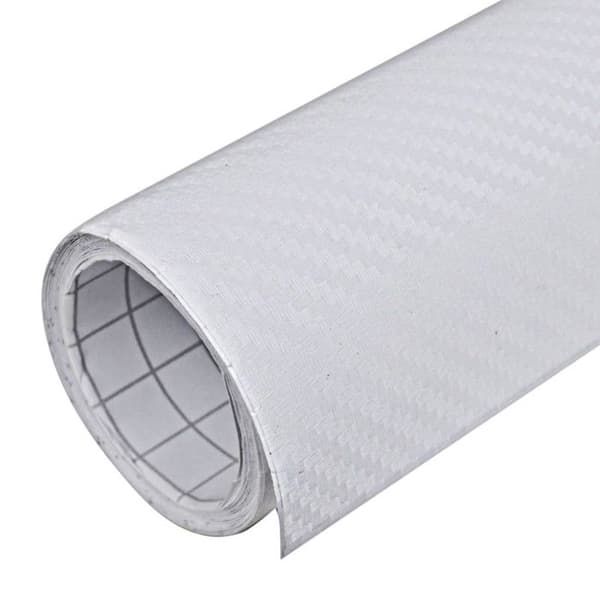 3D bilfilmer 2 st Vit 100x150 cm