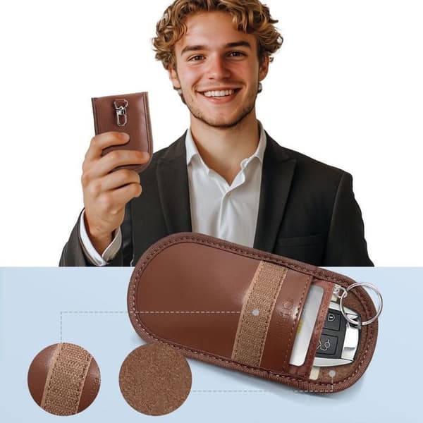 Skyddsfodral för smartphone Tech-Protect Faraday med RFID-blockerare