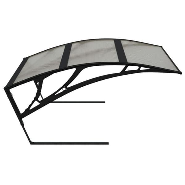 Garage för robotgräsklippare svart 80x101x46 cm