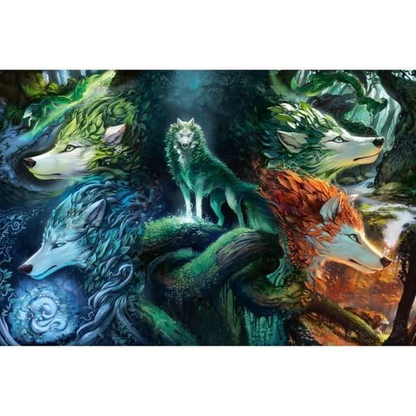 Pussel 7000 p - Vargar - Ravensburger