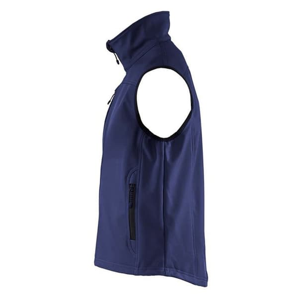 Gilet utan ärmar Softshell Blaklader Herr - Marin
