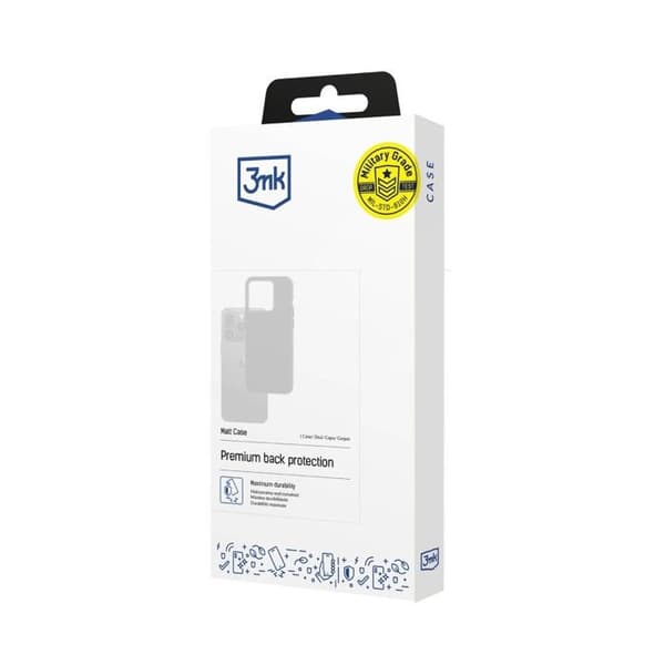 Coque MattCase 3MK Samsung Galaxy A26 5G Svart