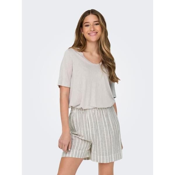 T-shirt dam Only Elise - moonbeam