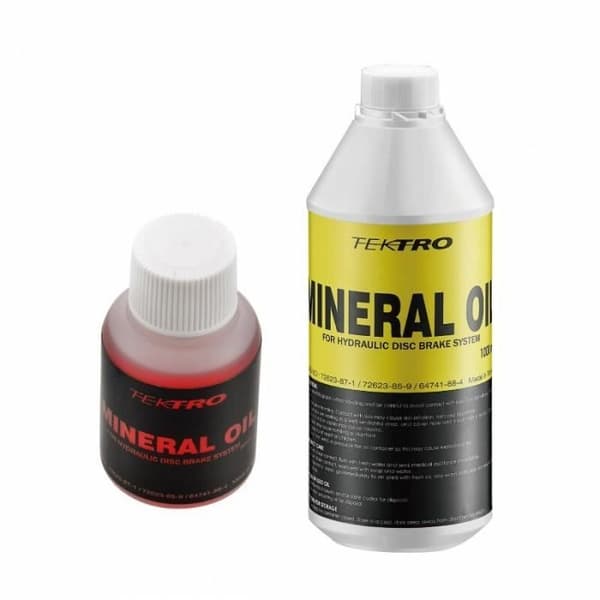 Tektro Mineral Oil - High Performance Brake Fluid - Vit - 100 mL