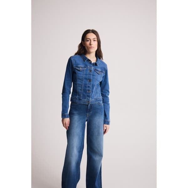 Jeansjacka dam Ichi Billy
