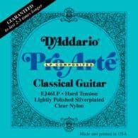 Klassiska gitarrsträngar - D'ADDARIO - Pro Arte EJ 46 LP Strong - Nylon - Högspänning - Lätt polerad