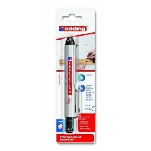 Permanent pen - EDDING - 9000001 - Retractable - Bullet tip - Opaque ink