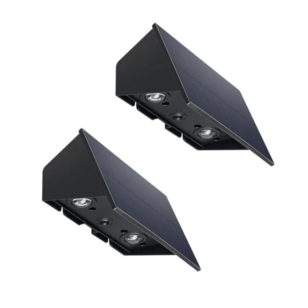 2 Solcellsvägglampor BLINKY H18 cm