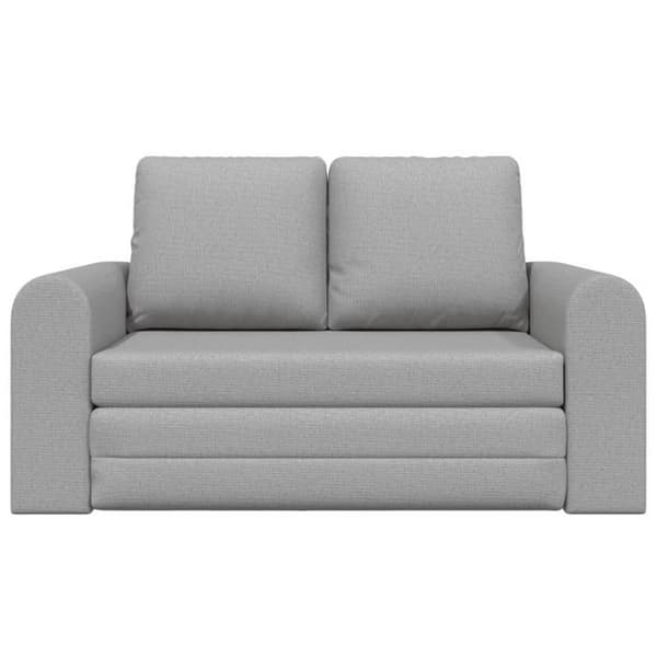 Soffa Säng 2 i 1 Grå Moln 148x71x83 cm Tyg