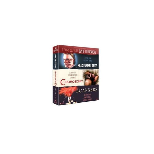 Coffret David Cronenberg Tre kultfilmer Blu-ray