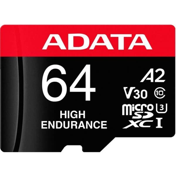 ADATA AUSDX64GUI3V30SHA2-RA1 Minneskort 64GB MicroSDXC Class 10 UHS-I Flash-minne