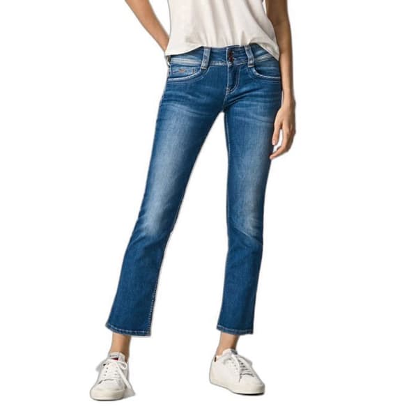 GEN Wide Jeans Blå