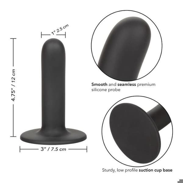 Plug Anal - Calexotics - Boundless Smooth - 12 cm - Silikon - Vakuum