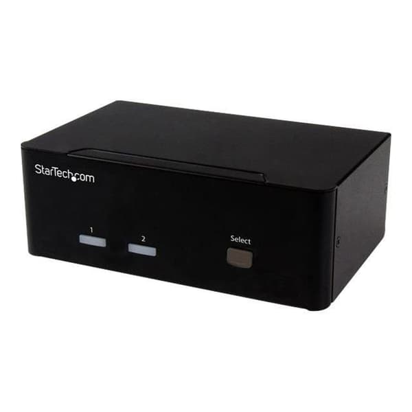 Switch KVM USB dubbel VGA - STARTECH - SV231DVGAU2A - 2 portar - USB 2.0-hubb - 1920 x 1200