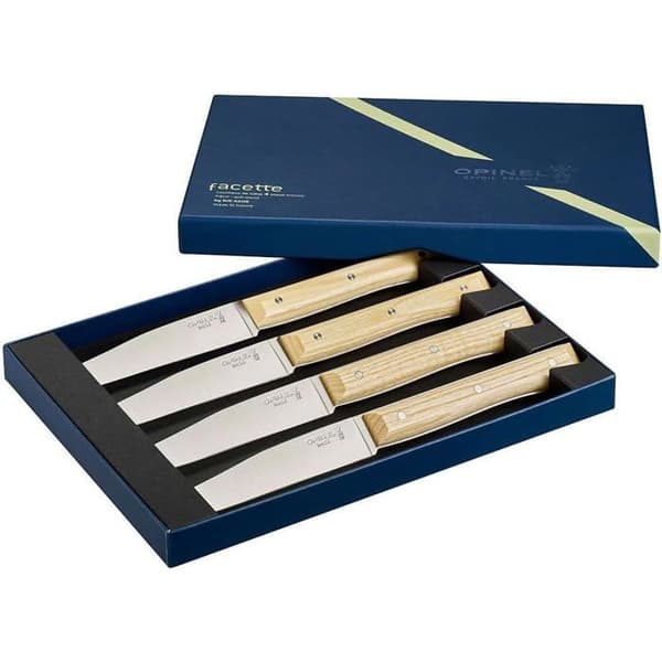 Opinel Set med 4 bordsknivar, ask