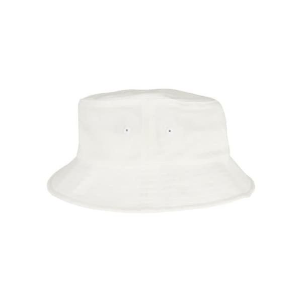 Bob barn Urban Classics Flexfit i vit bomullstwill - one size
