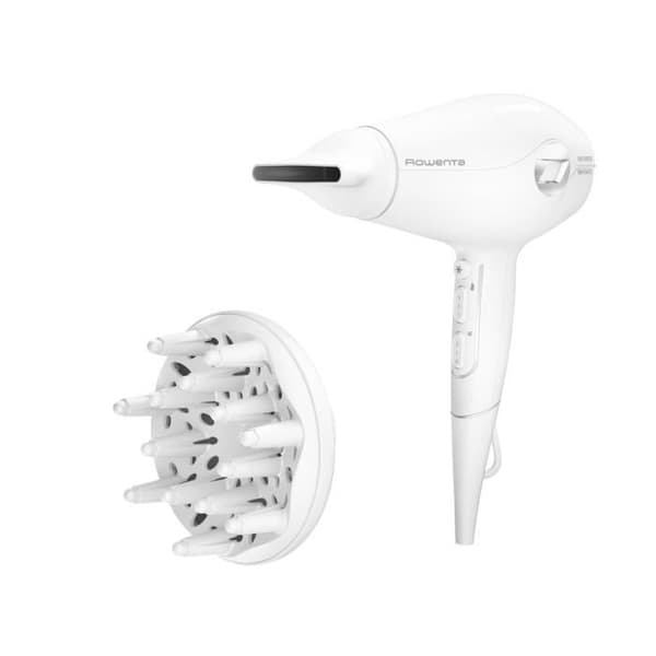 ROWENTA CV6130F0 Hårtork Volumizer, High Performance Hybrid Motor, Volym Boost, 8 mm Koncentrator, Diffusor