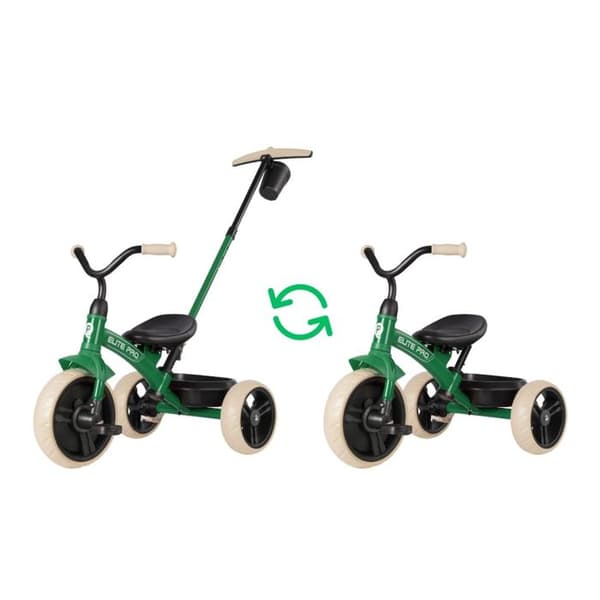 Trike Elite Pro Vert - QPLAY - Plast - Från 18 månader