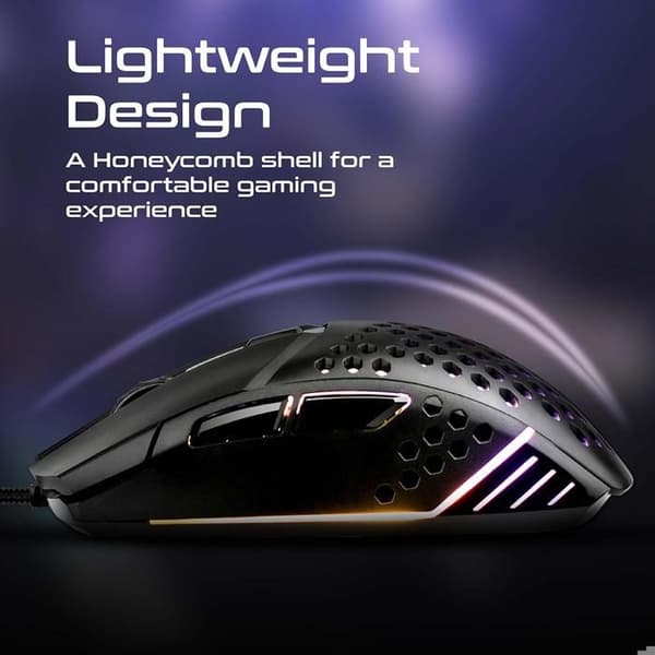 Souris Gaming Vertux Katana RVB 6 Knappar 6400DPI