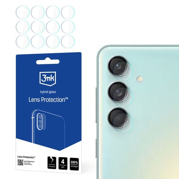 Skydd för objektiv 3MK för Samsung Galaxy M55