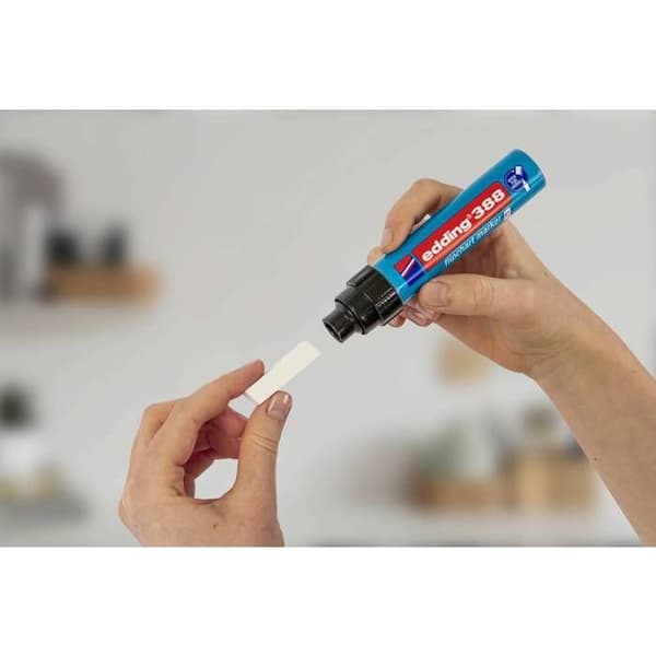 Marquer - EDDING - 388 flipchart - Svart - Vattenbaserad bläck - Spets 4-12 mm