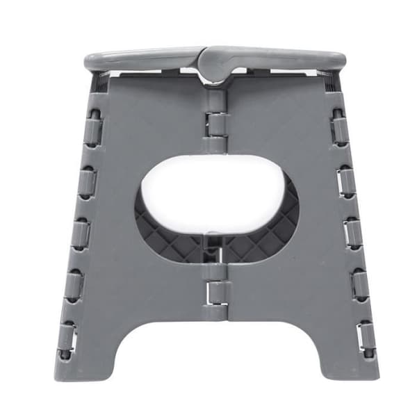 Arregui TB-027-G Multipurpose Folding Pall, Step, 27 cm hög, grå