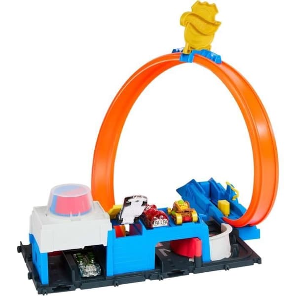 Hot Wheels Coffret Super Polisstation