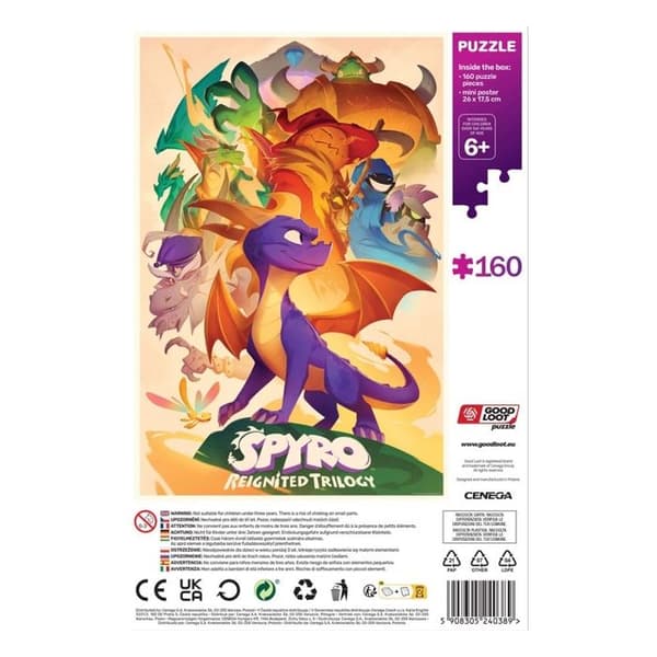 CENEGA- SPYRO PUZZLE, 5908305243021, MULTICOLOR 871220