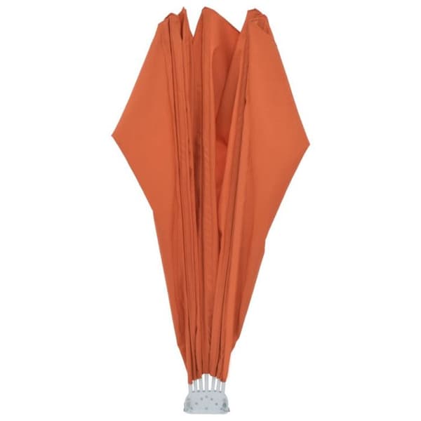 vidaXL Vikbar Sida Uteplats Markis Terrakotta 160 cm
