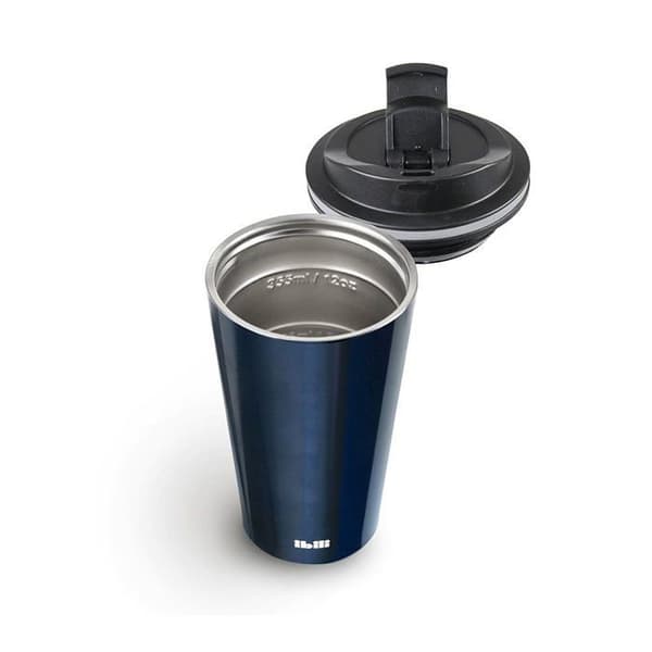 Termisk Mug - IBILI - 758328B - 0.28L - Glidlock - Silver