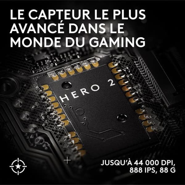 Spelmus - Trådlös - Logitech G - Pro X Superlight 2 SE Lightspeed - Svart