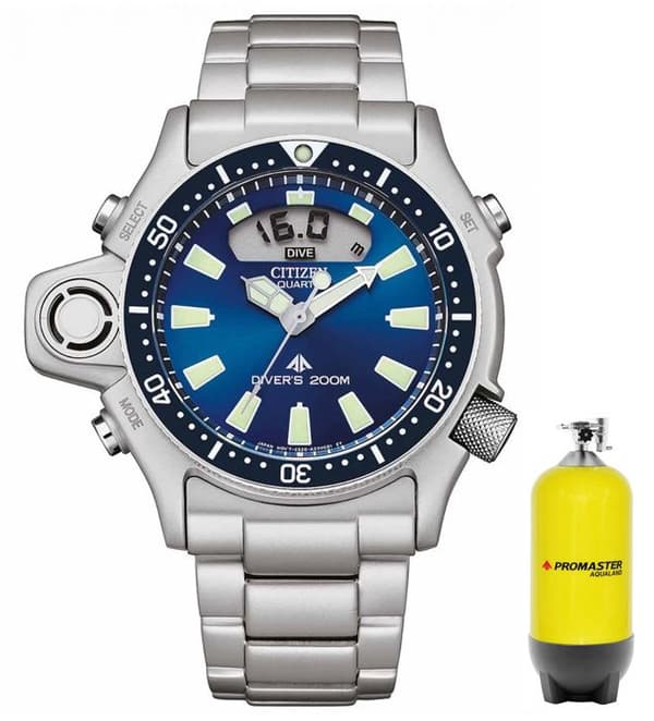 Klocka - Citizen - JP2000-67L - Kvarts - Analog - Rostfritt stål Silver