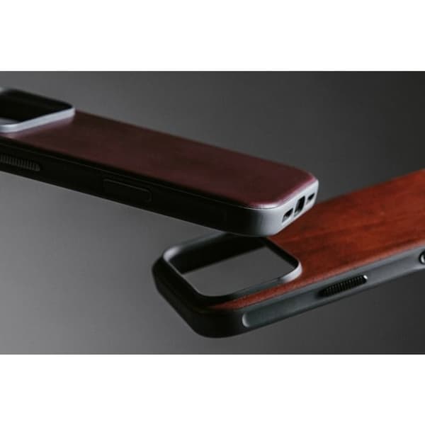 Läderfodral - NOMAD - Modern - iPhone 17 Pro Max - Bordeaux Horween - MagSafe skydd