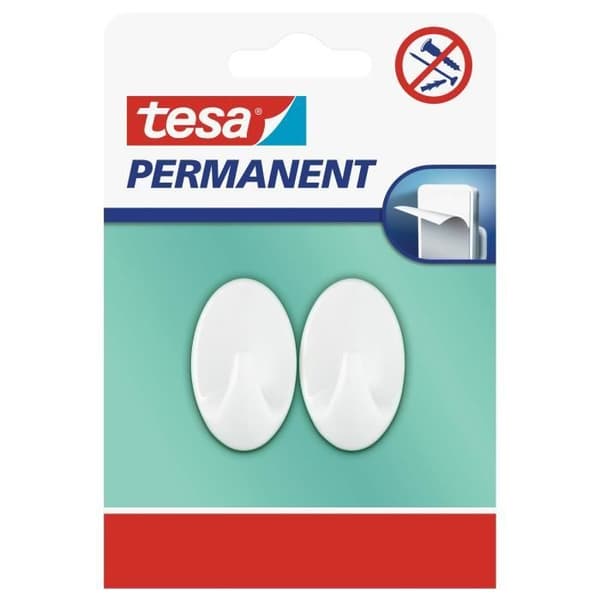TESA Permanenta Krok - Ovala - Vita - S