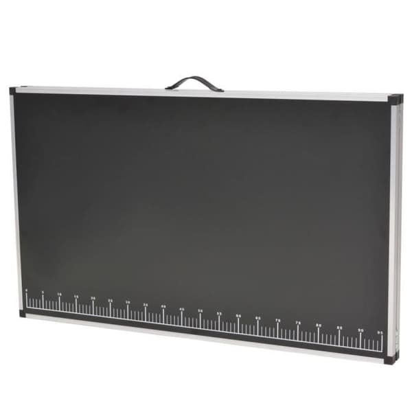 vidaXL Vikbart limbord MDF och aluminium 200 x 60 x 78 cm