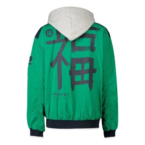 Superdry CNY Bomberjacka - Dam - Grön