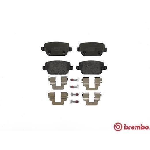 BREMBO Bromsbeläggssats P24075 - 4 st