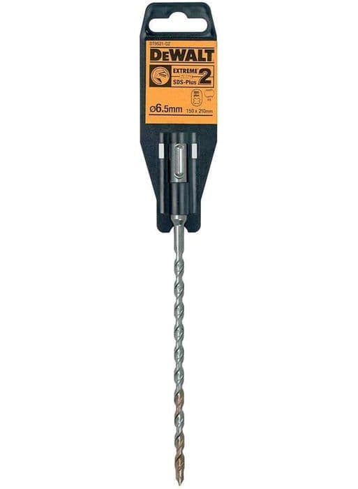 Borr - DEWALT - SDS-Plus EXTREME 2TM - 6,5 mm x 210 mm - Grå