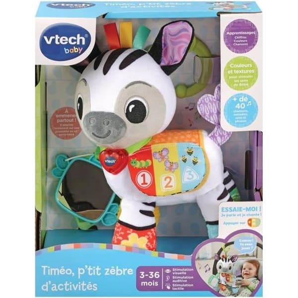 VTECH BABY - Timéo, Little Activity Zebra