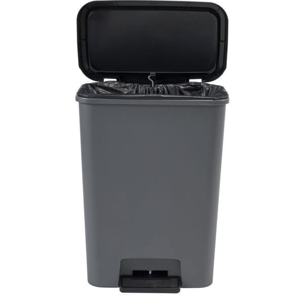 Pedalhink - CURVER - COMPATTA - 50 L - Grafitgrå - Polypropen