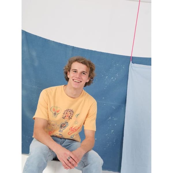 T-shirt Volcom Fa Sam Ryser Orange Herr