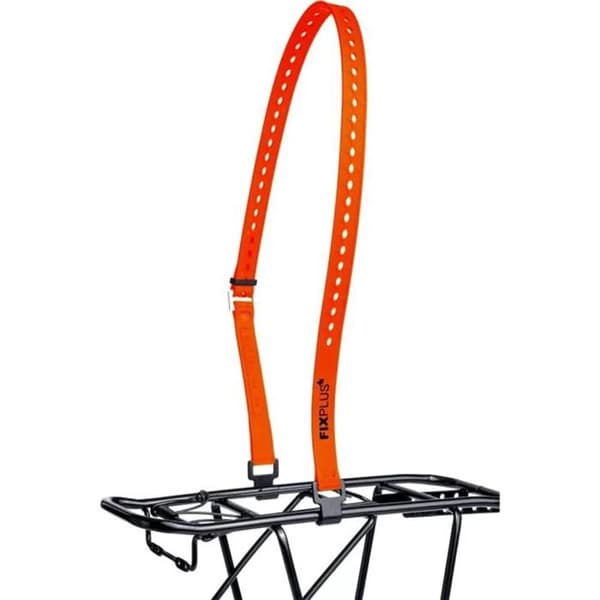 Fixplus gummiband 13 mm - orange - Orange - 46 cm