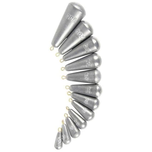 Plomb Palangre - RAGOT - Messingring - 30g - Silverfärg